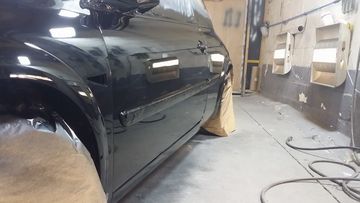 Body work in progress