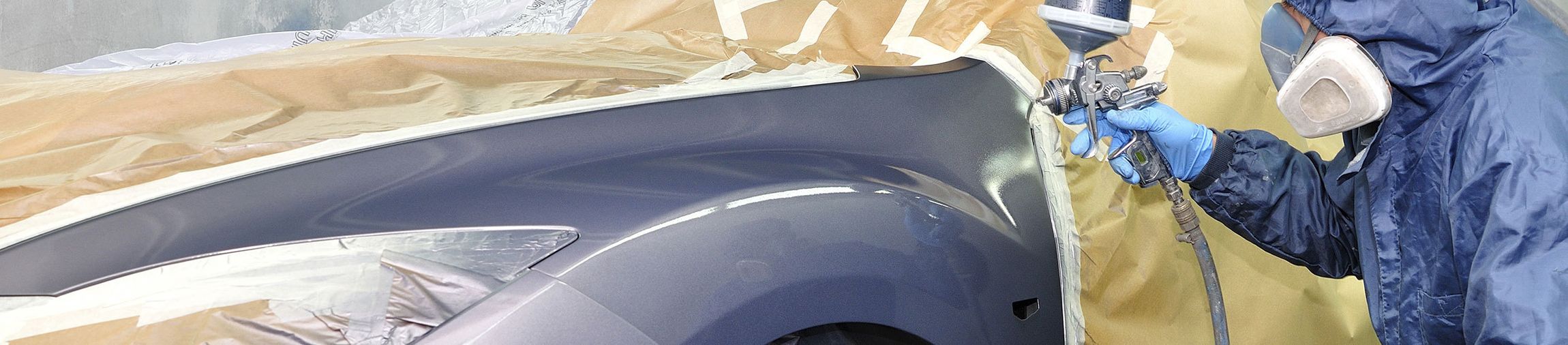 Repairs and servicing on a car
