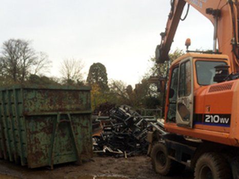 scrap metal removal