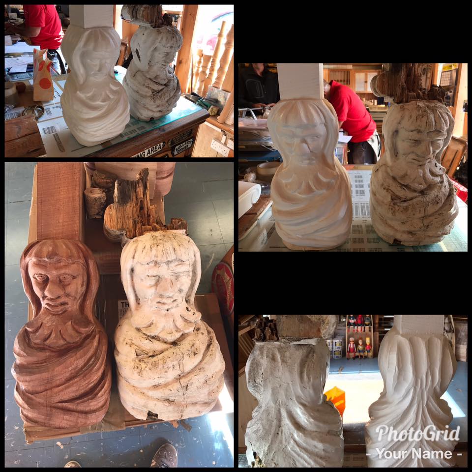wood statues