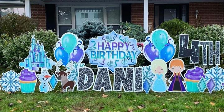 Happy Birthday Yard Cards
