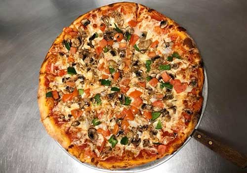 Fully Loaded Pizza — Lynchburg, VA — Monte Carlo Italian Restaurant Fully Loaded Pizza — Lynchburg, VA — Monte Carlo Italian Restaurant