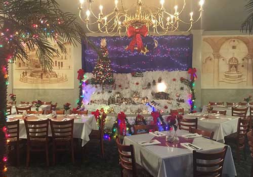 Holiday Party Setup — Lynchburg, VA — Monte Carlo Italian Restaurant Holiday Party Setup — Lynchburg, VA — Monte Carlo Italian Restaurant