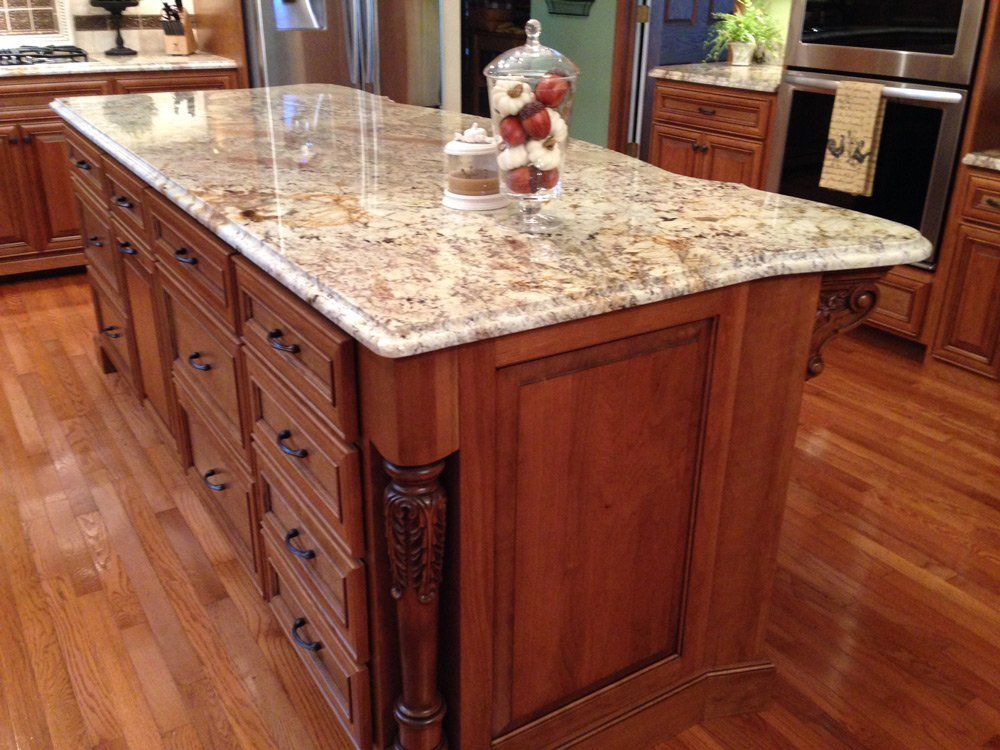 custom kitchen island