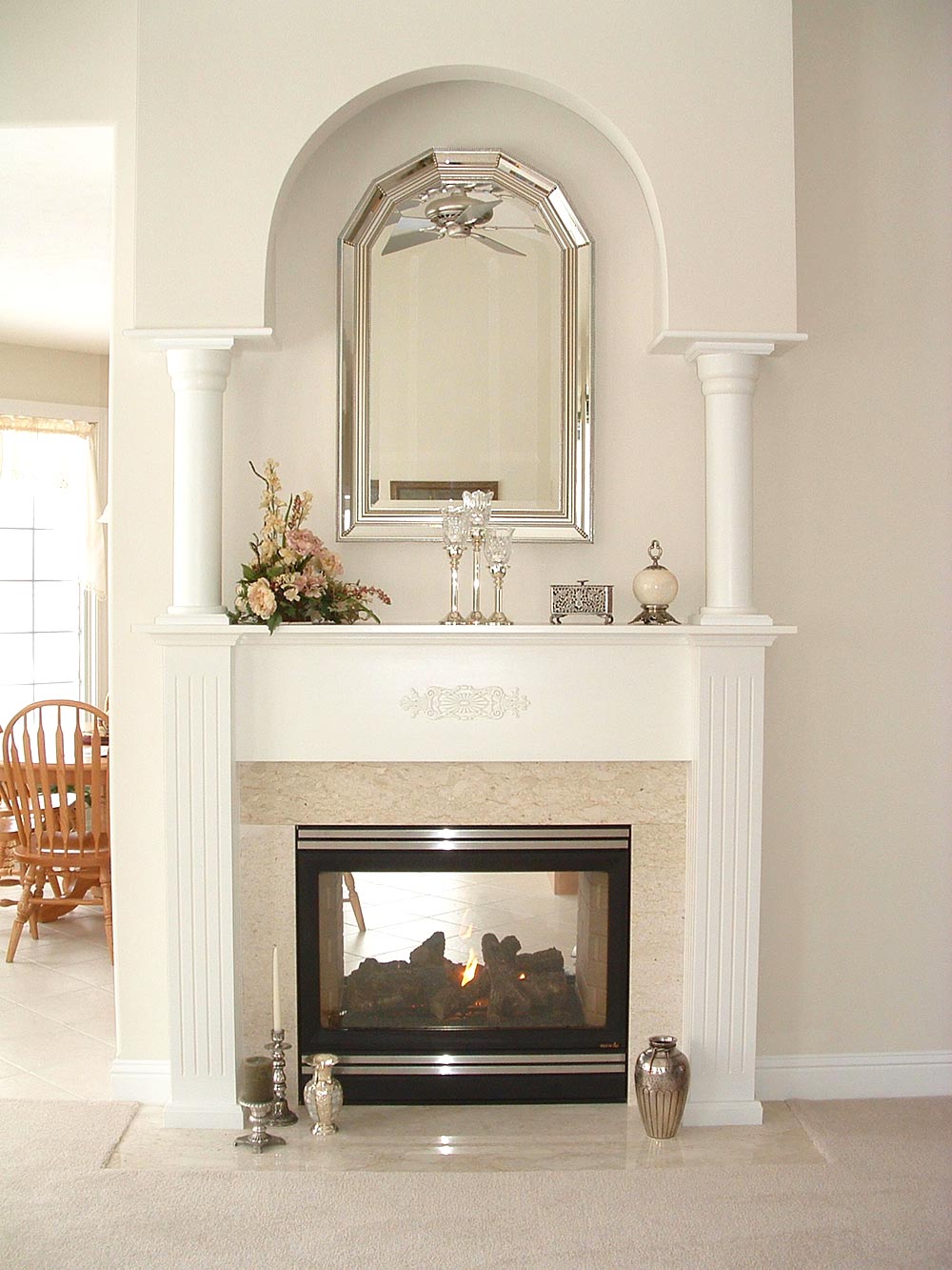 fireplace
