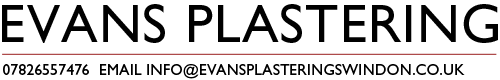 Evans Plastering logo