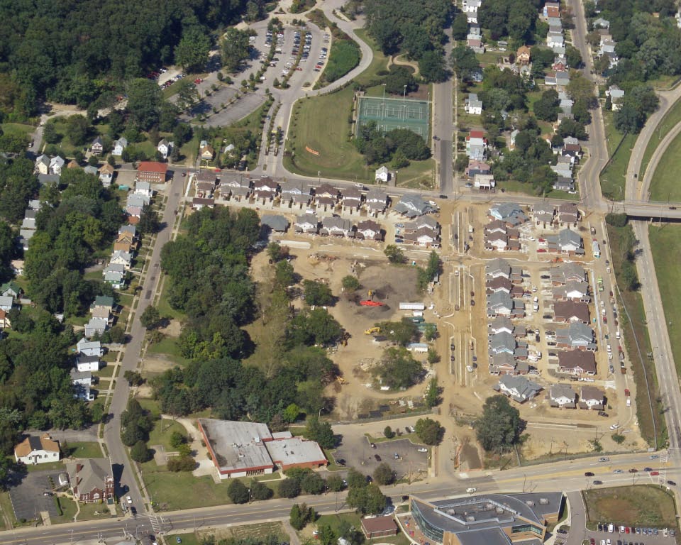 Edgewood aerial view