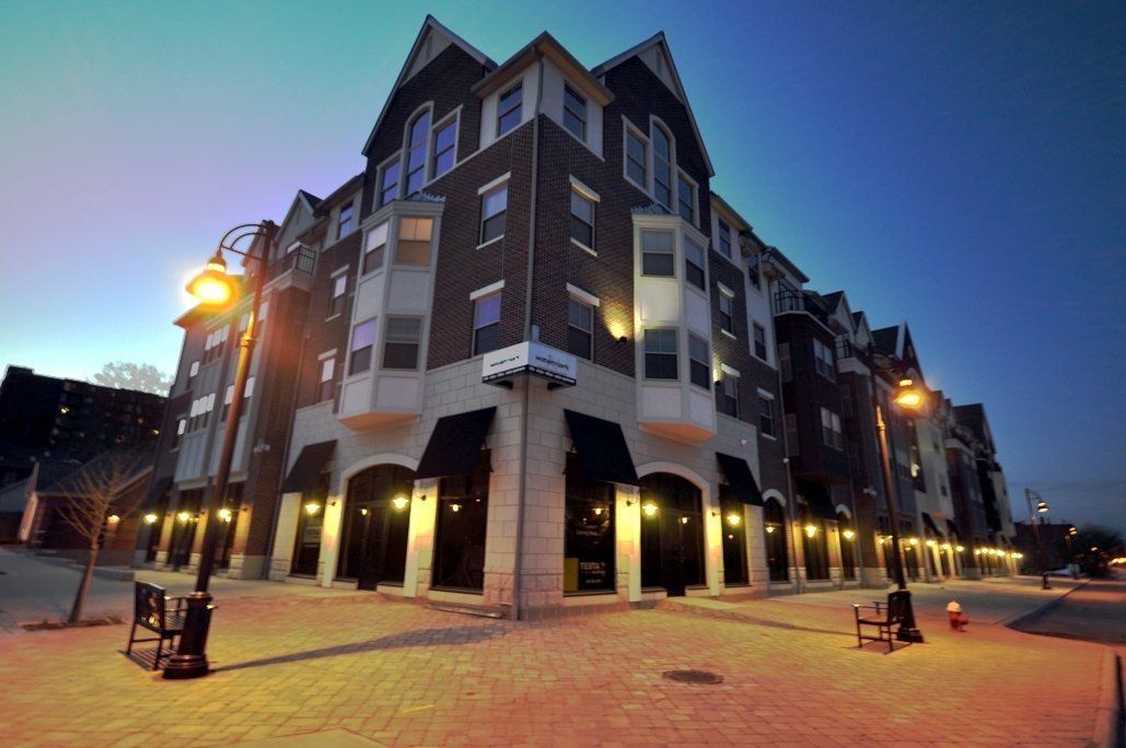 exterior at night
