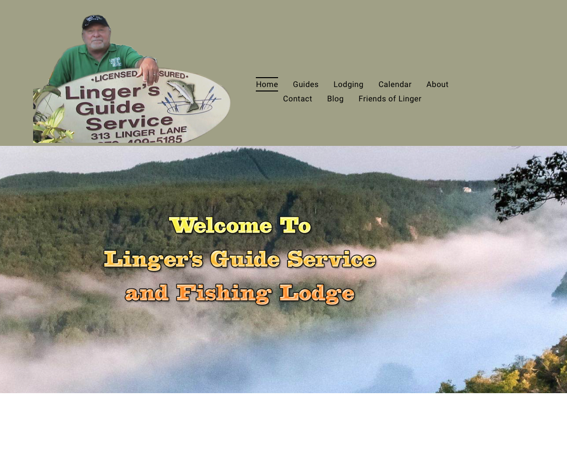 Linger's Guide Service Website