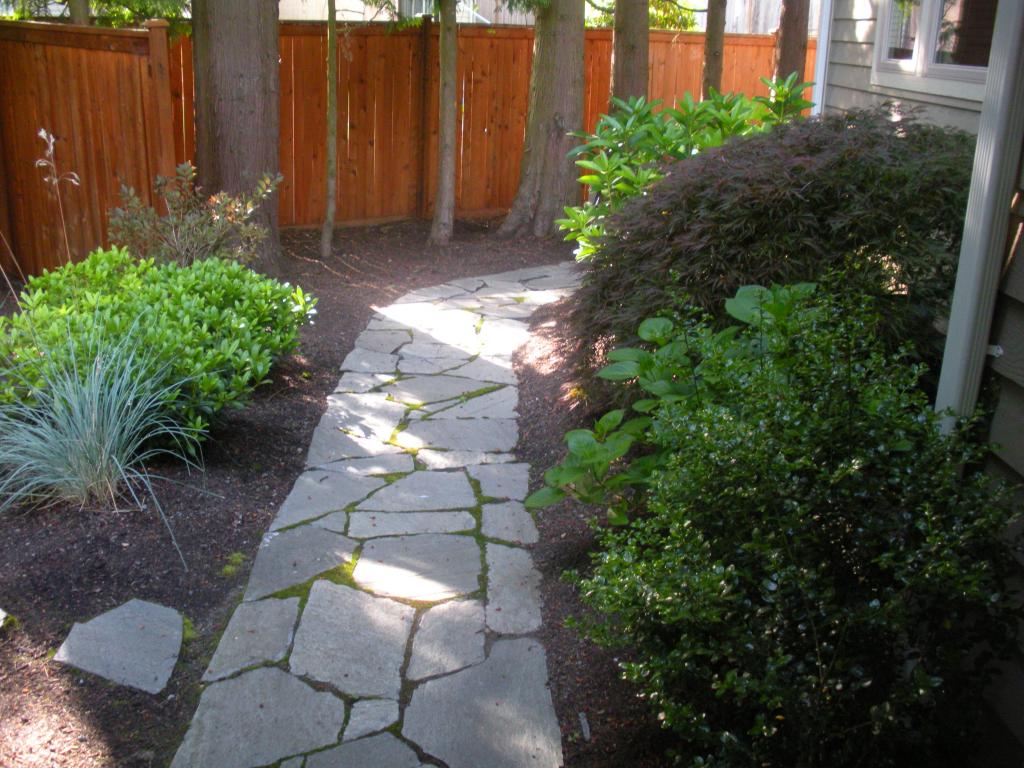 Flagstone Walkway, Landscape Contractors