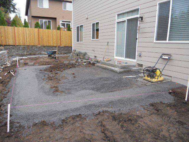 Porch Before, Landscape Contractors