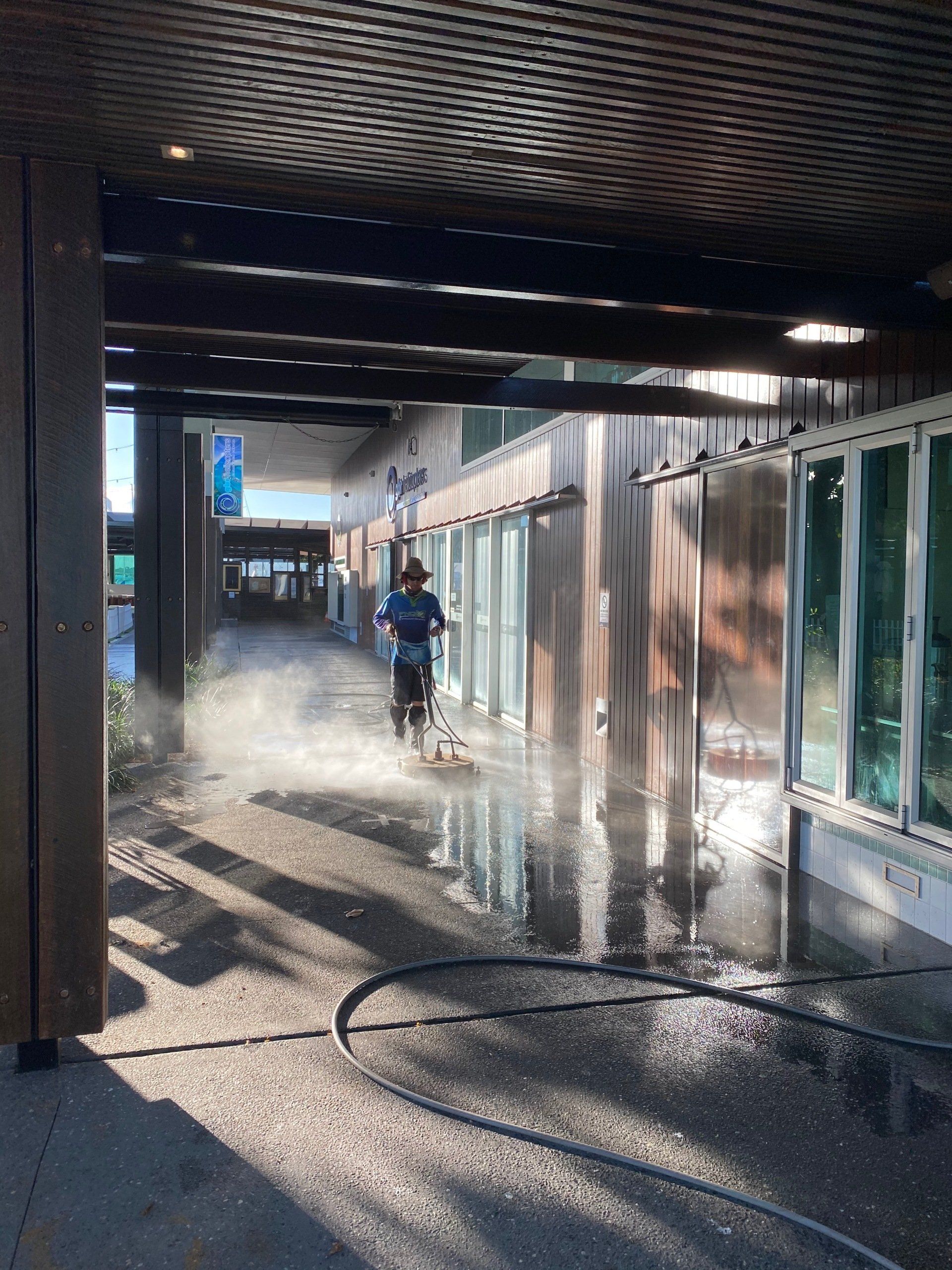 Hallway Cleaning — FNQ Pressure Cleaning in Atherton, QLD