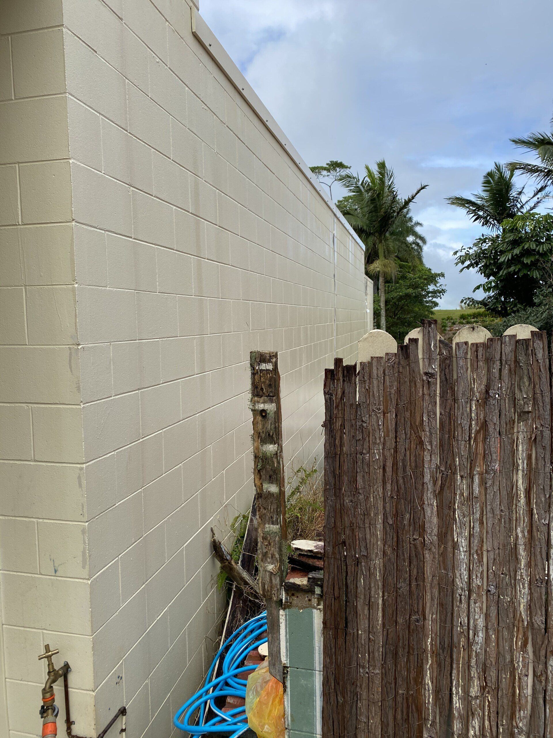After Cleaning The Wall Of The House — FNQ Pressure Cleaning in Atherton, QLD