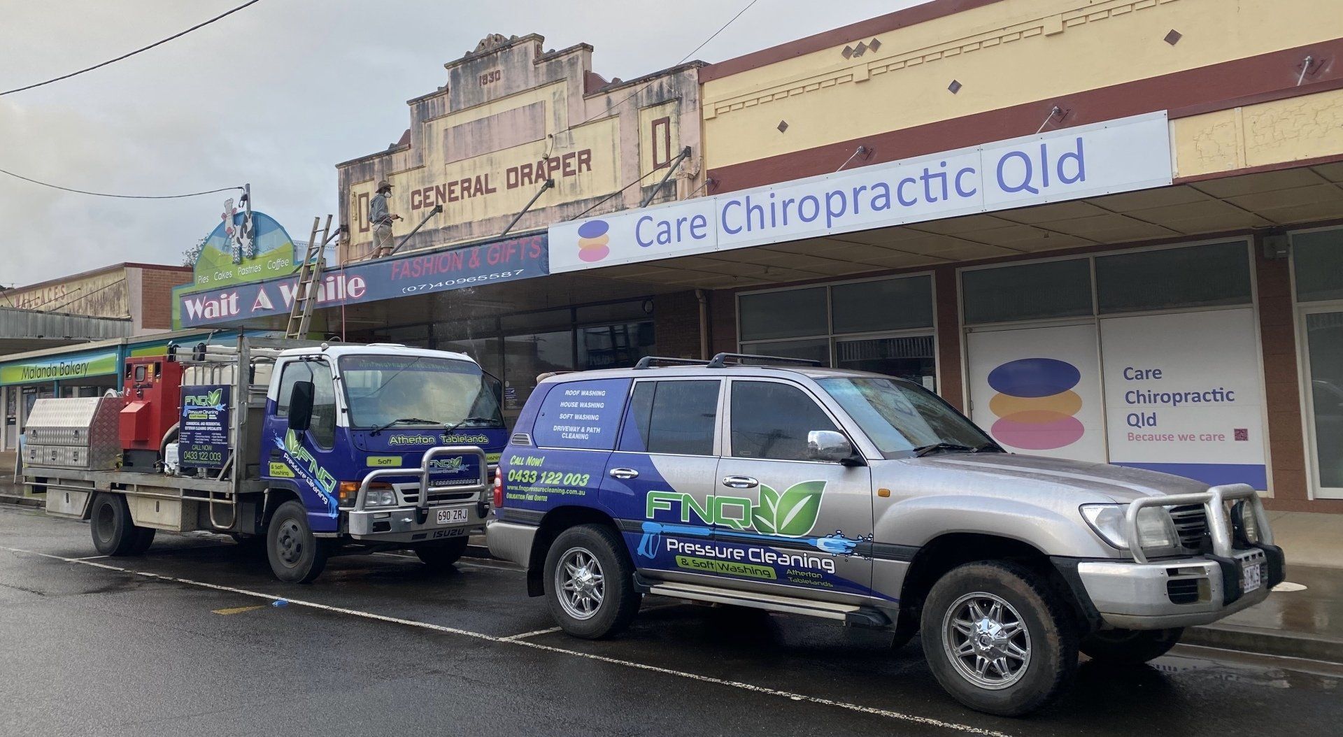 FNQ Pressure Cleaning Vehicles — FNQ Pressure Cleaning  in Atherton, QLD