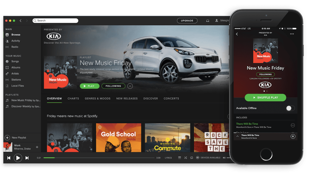 Spotify Sponsored Playlist Spotify Sponsored Playlist