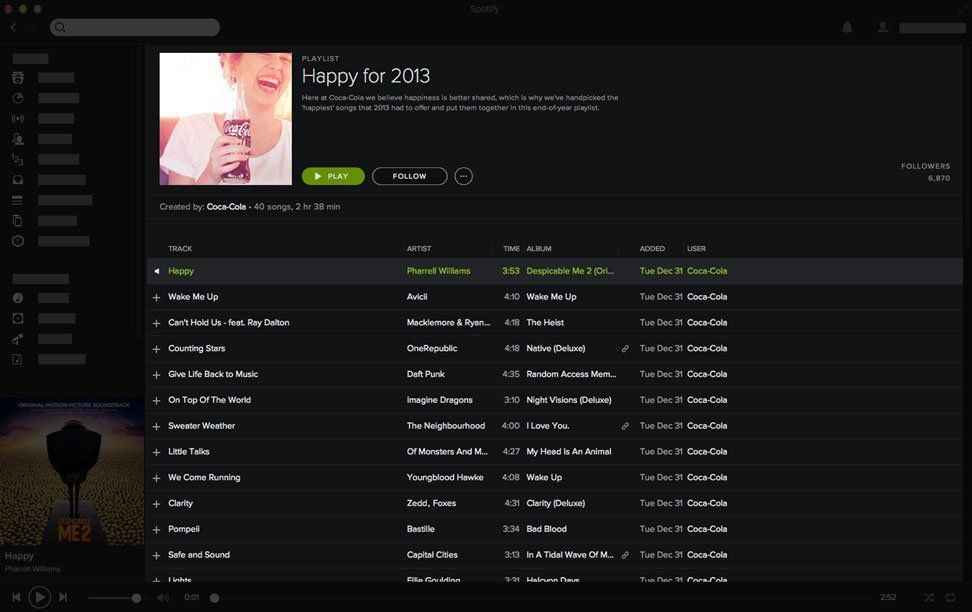Spotify Branded Playlist Spotify Branded Playlist