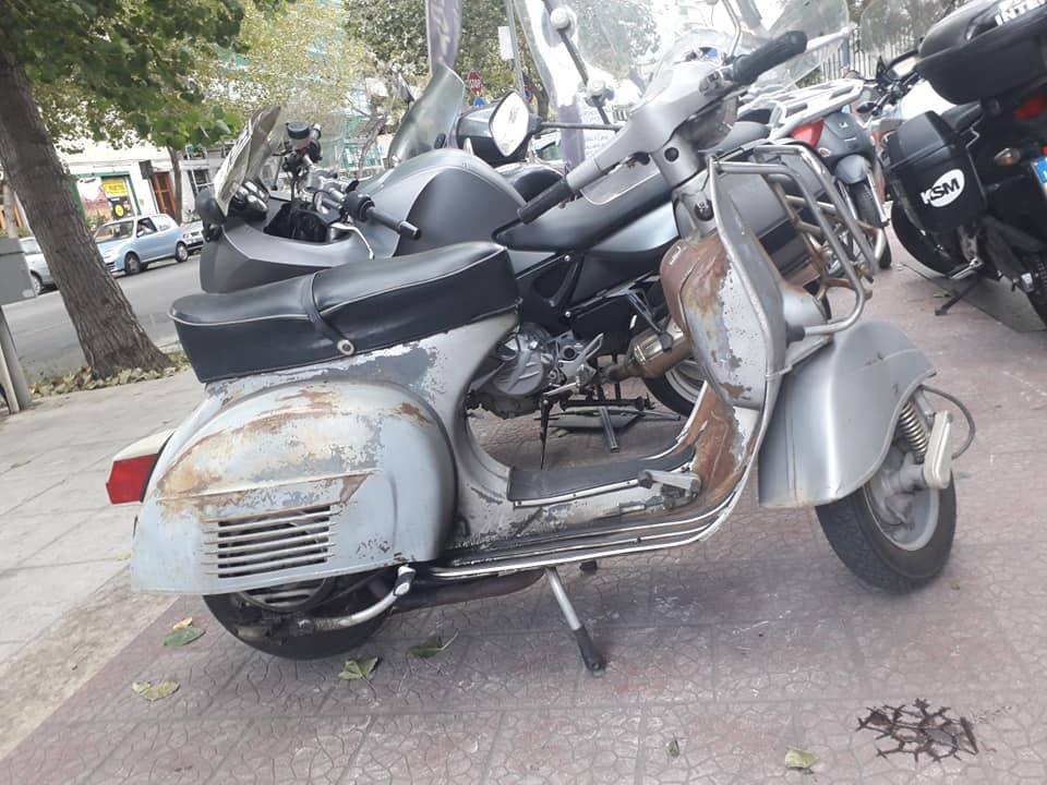 vespa da restaurare