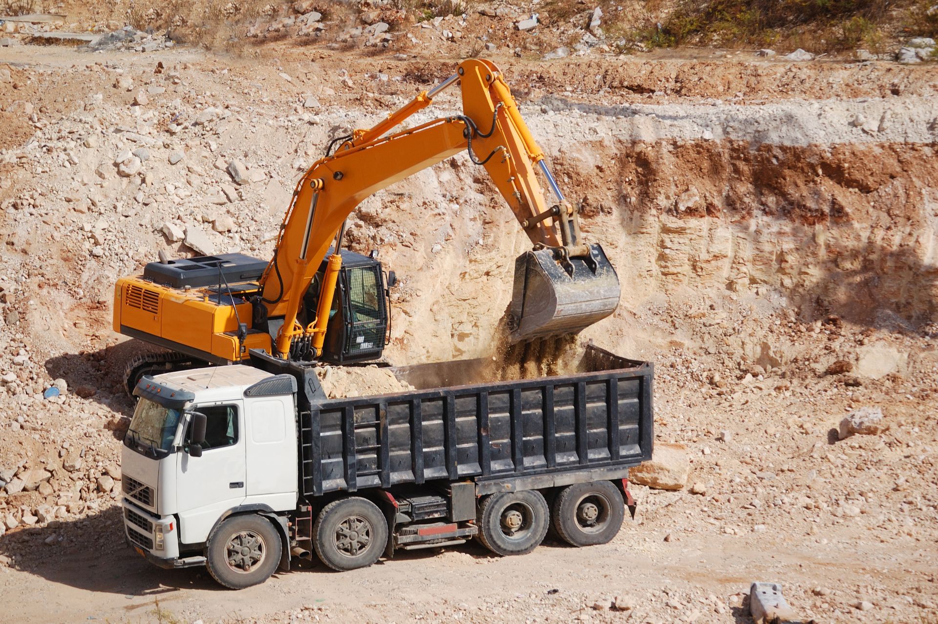 Construction site to dump site