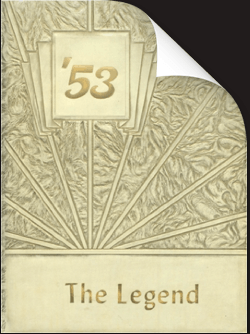 HAWTHORNE HS  YEAR BOOK 1953