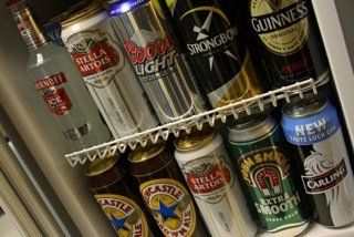alcohol refrigeration at a club