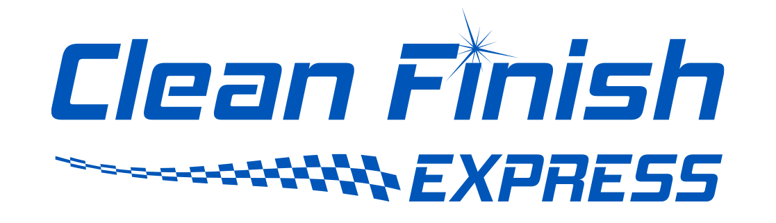 CLEAN FINISH EXPRESS CAR WASH LOGO