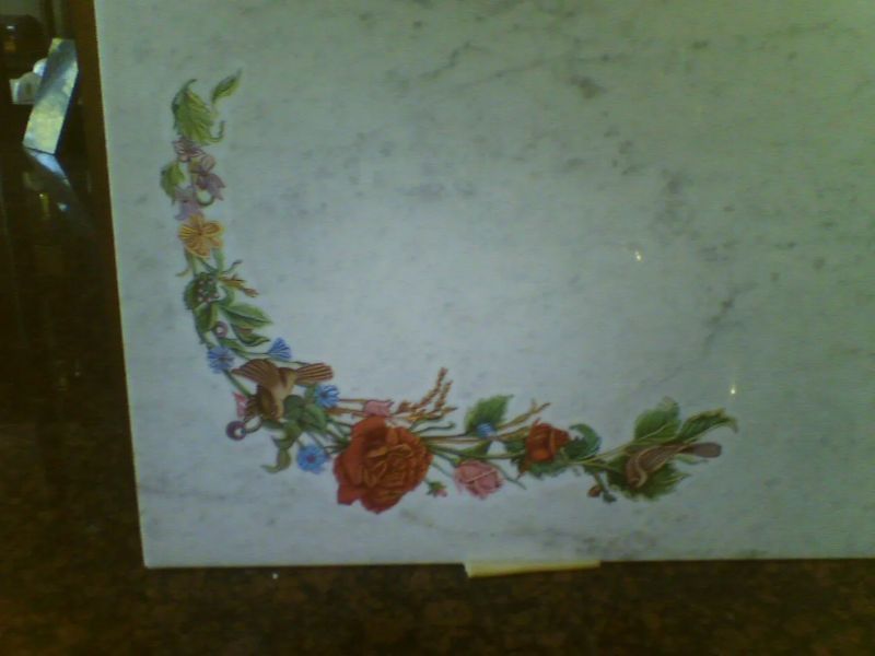 Incisione rosa