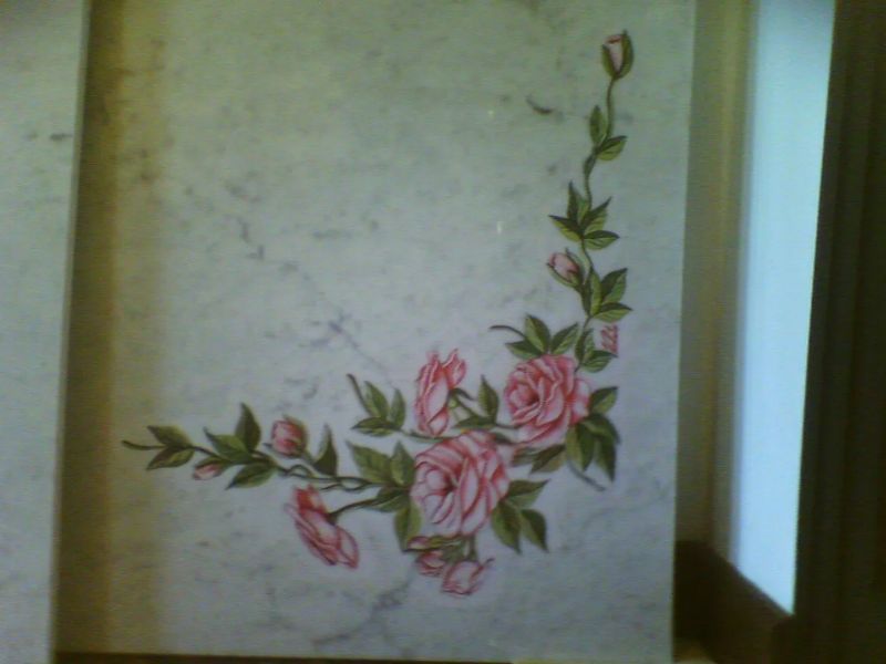 Incisione rose