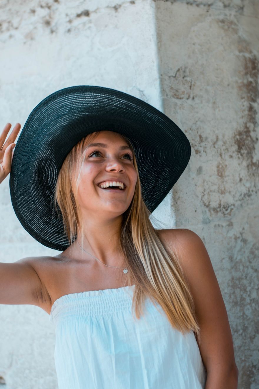 cappello per l'estate alta moda