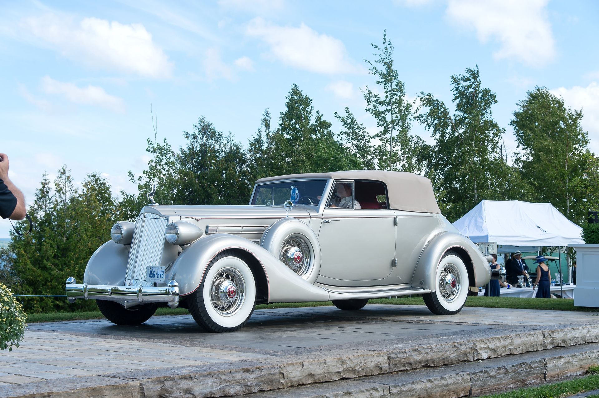 1936 Packard Twelve Victoria- TOM THOMSON- D.Buck