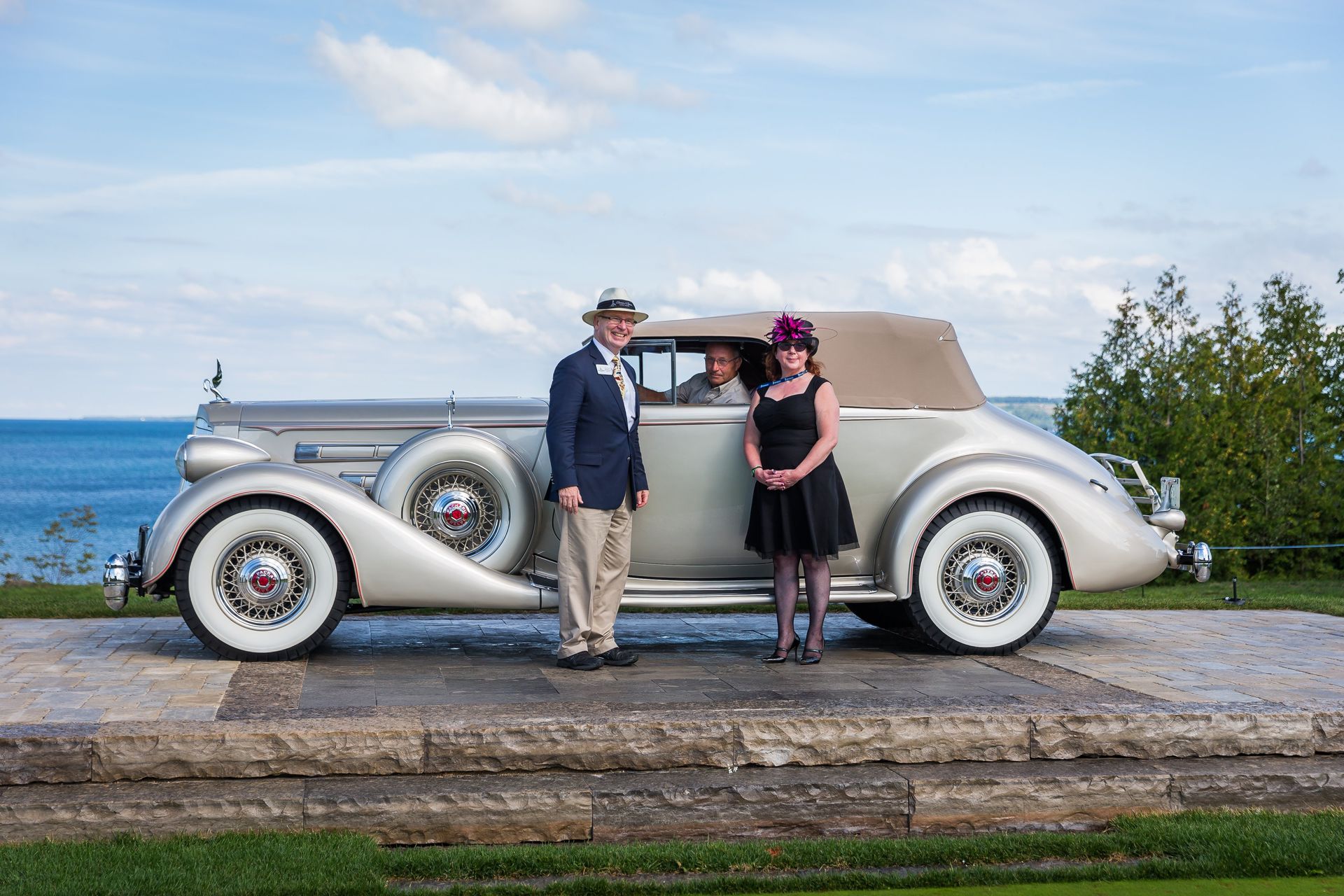 1936 Packard 12 Victoria-Tom Thomson