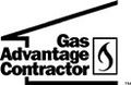 Black-and-white Gas Safe Register contractor logo with a flame icon and bold text.