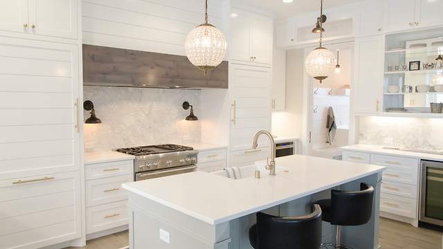 Kitchen inside the rental building