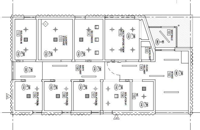 langley animal protection society feline isolation shelter floor plan