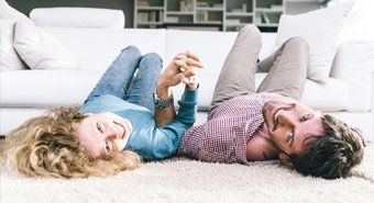 Floral Carpet — Carpet & Floor Care Service in Portland, ME