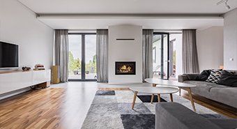 Living Room with Furnitures — Carpet & Floor Care Service in Portland, ME Living Room with Furnitures — Carpet & Floor Care Service in Portland, ME