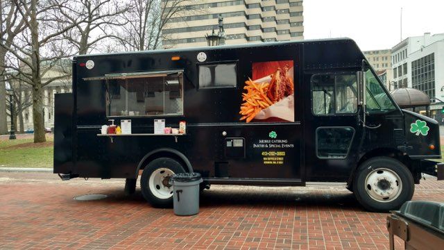 Murphy's Mobile Food Truck Downtown Springfield, MA