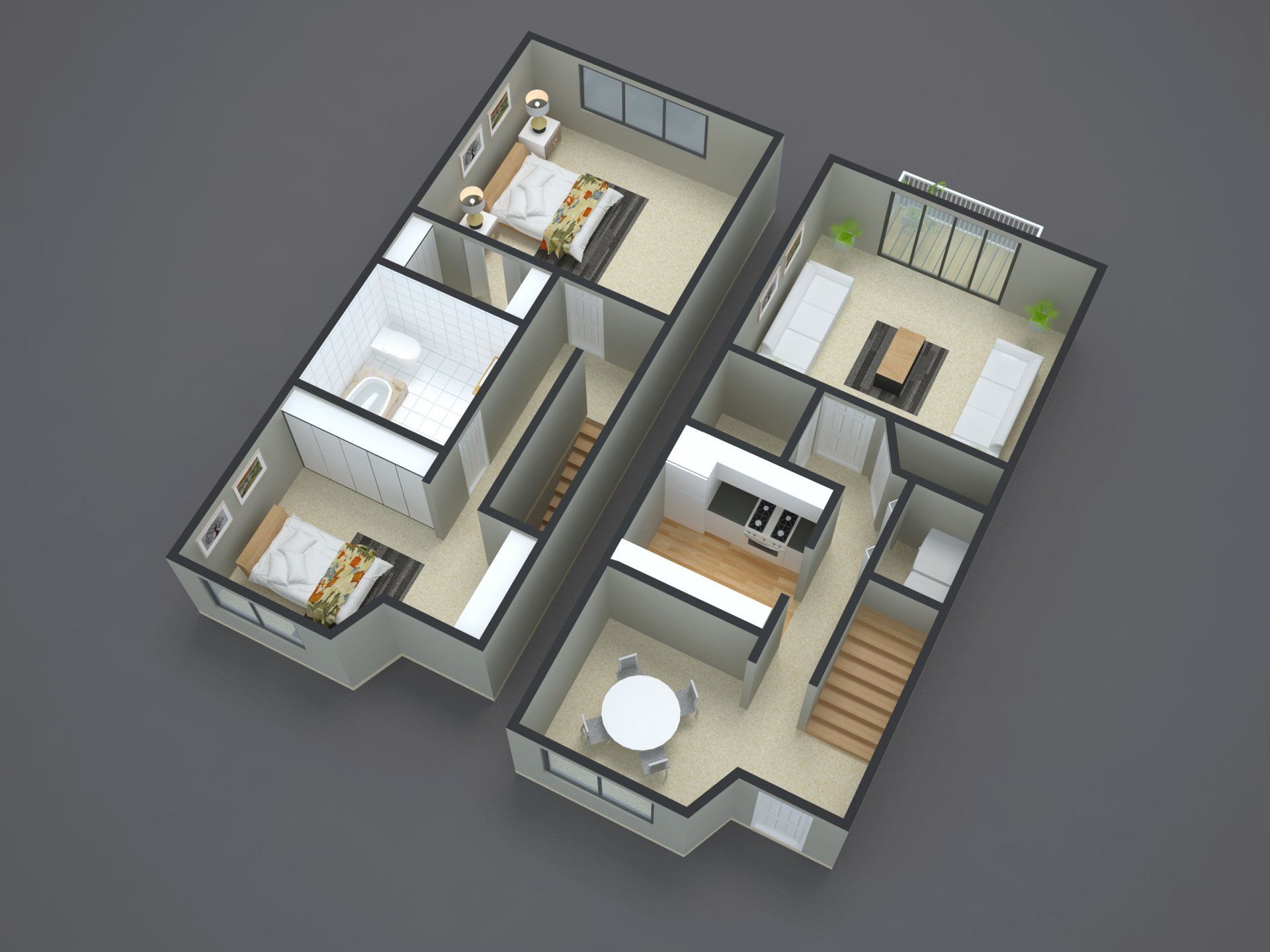 2 bedroom | 1 bathroom
