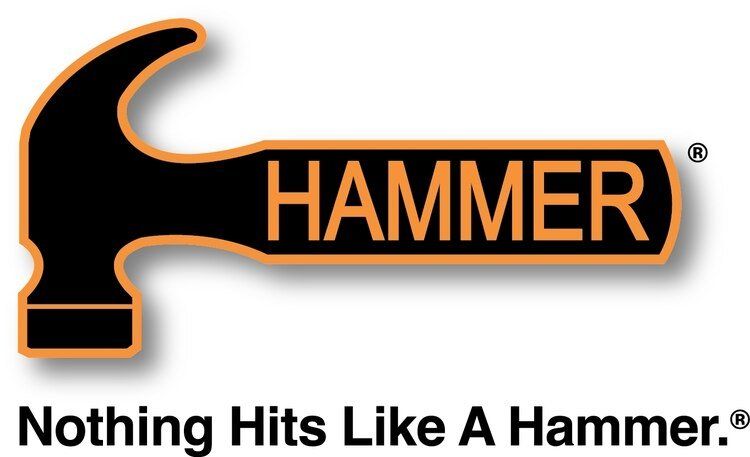 A hammer logo that says nothing hits like a hammer