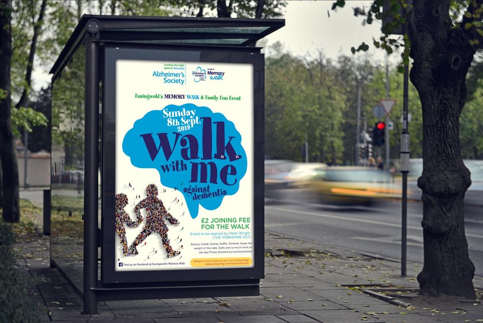 Bus shelter ad for 