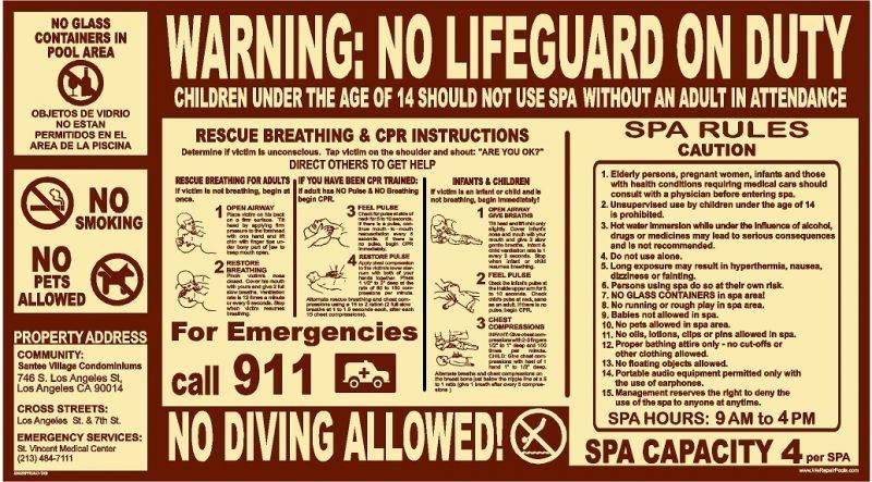 SAFETY COMPLIANCE SIGNS