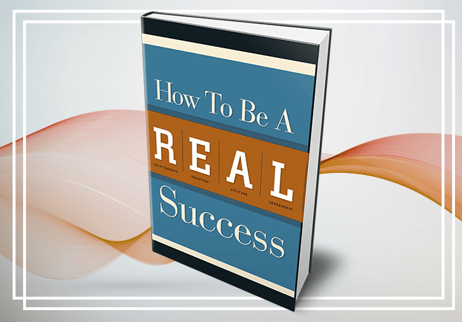 A book titled how to be a real success