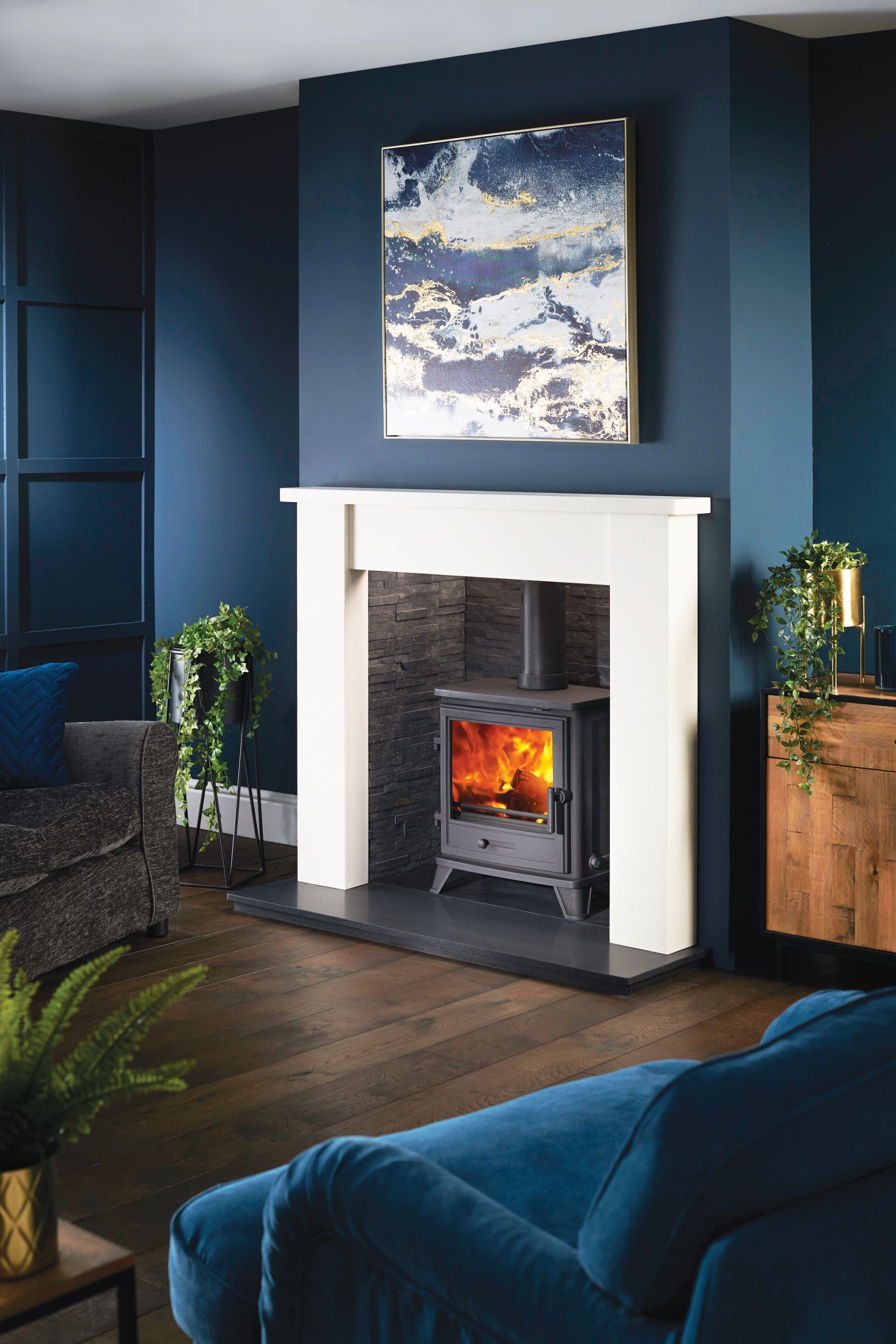 Limestone surround