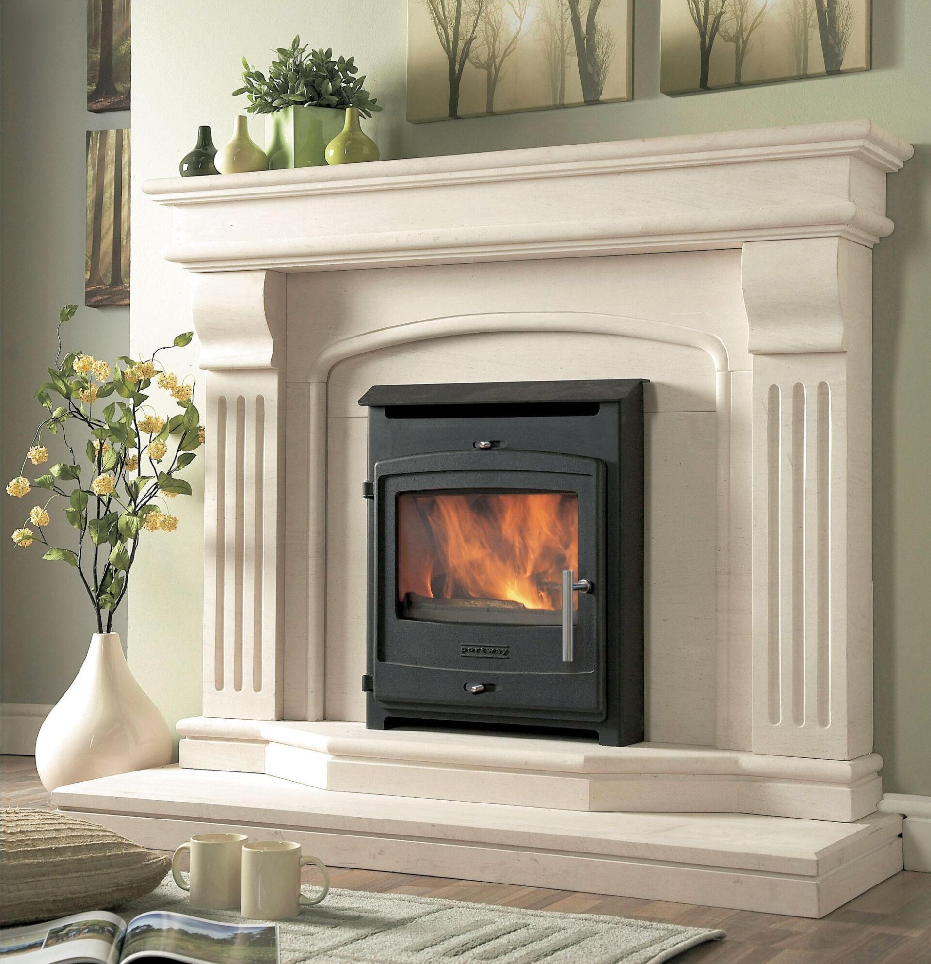 Inset stove