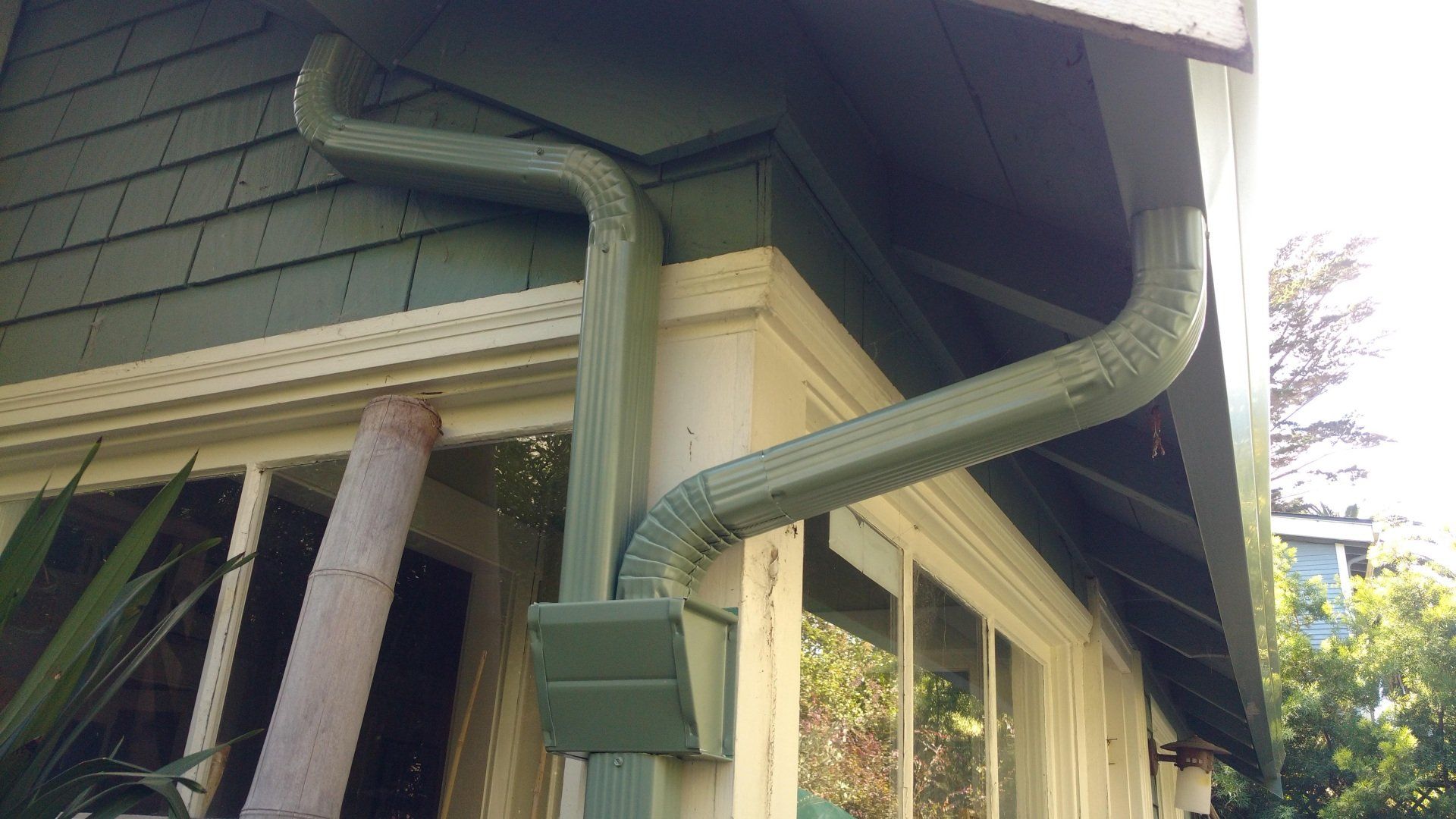 Rain Gutter — Ben Lomond, CA — SLV Raingutters & RTS Sheetmetal and Copperworks Rain Gutter — Ben Lomond, CA — SLV Raingutters & RTS Sheetmetal and Copperworks