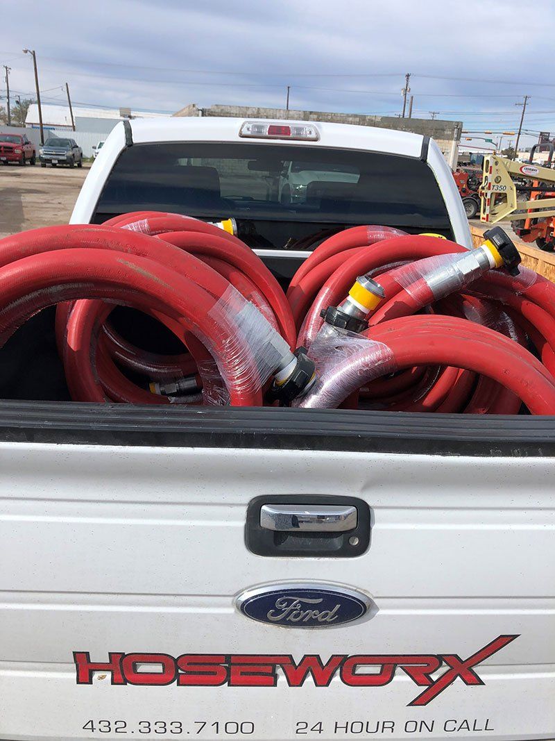 Red Suction Hose Pecos, TX