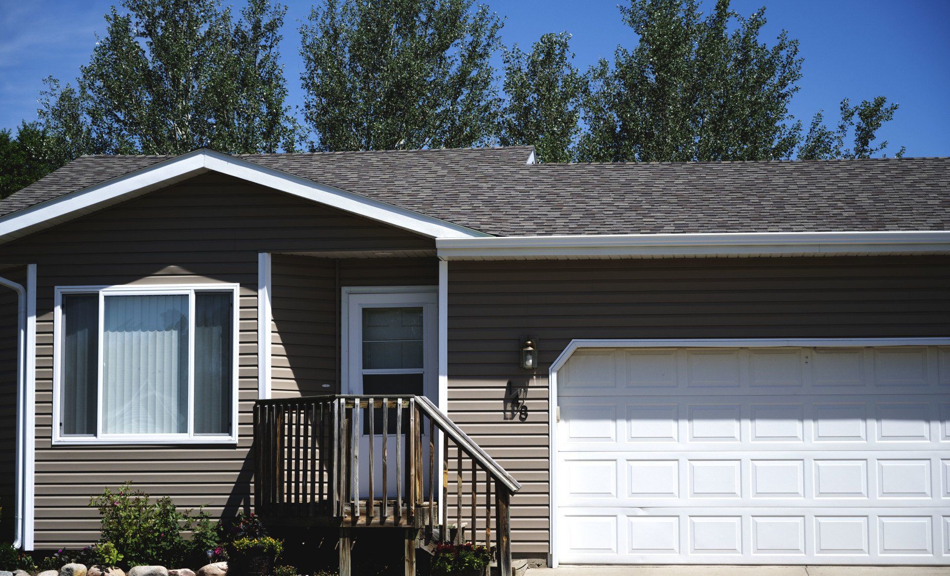 home with garage