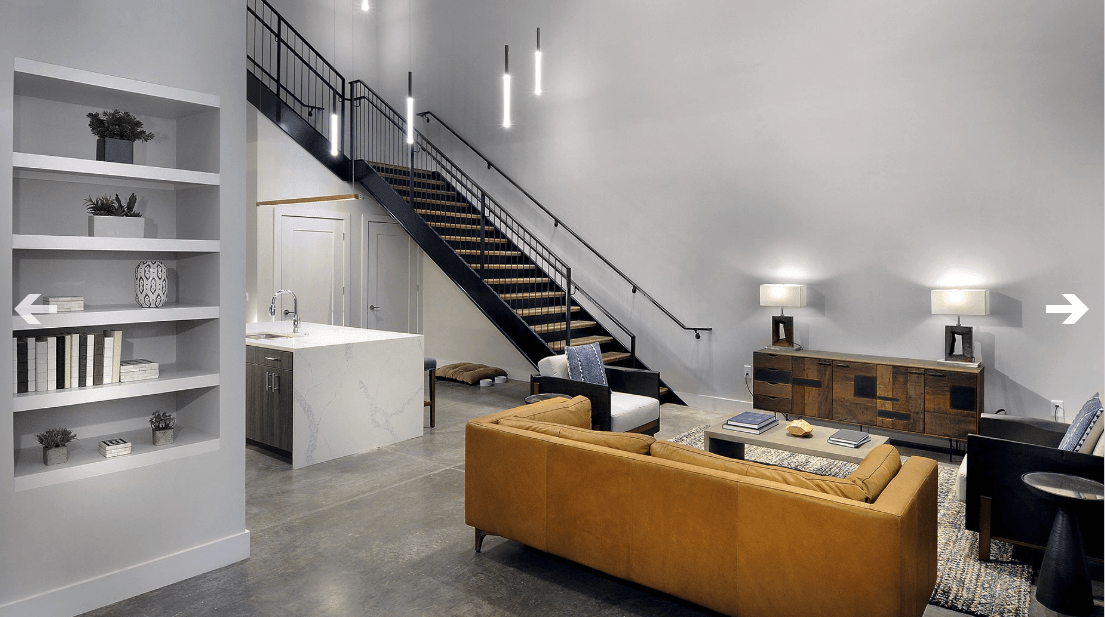 Apartment Loft Stairs at North and Line