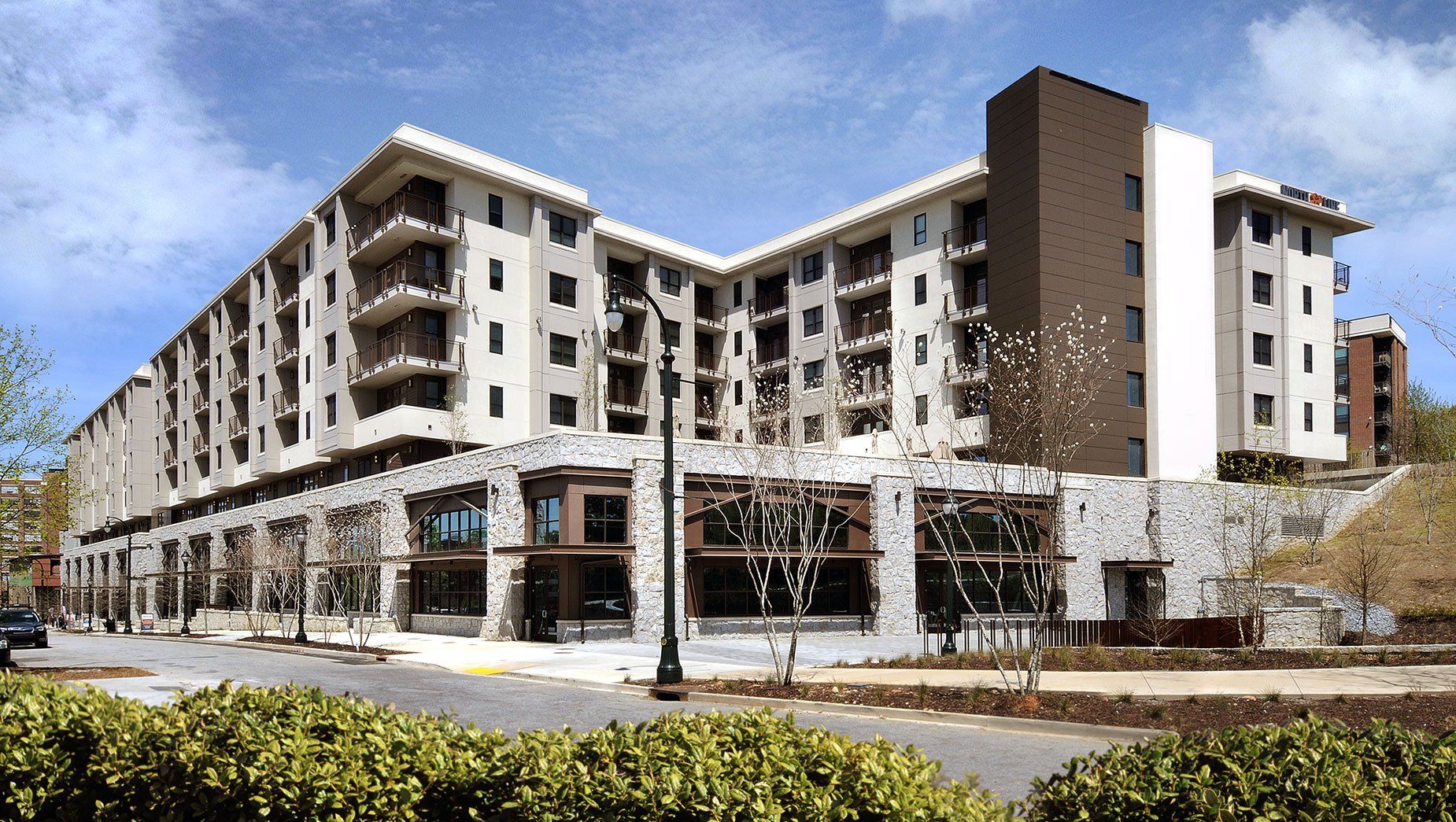 Exterior at North and Line in Atlanta, GA.