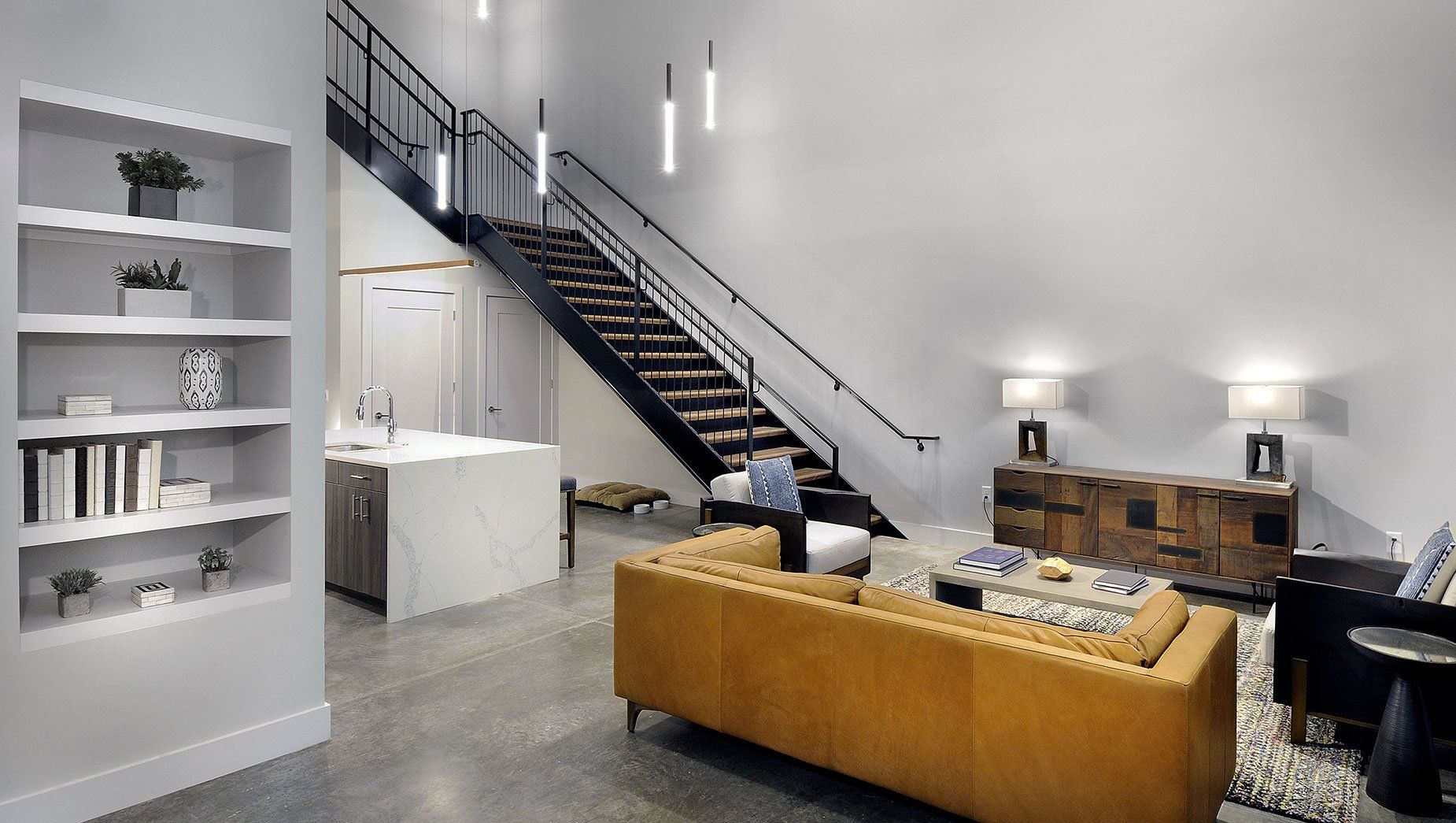 North and Line Loft Stairs