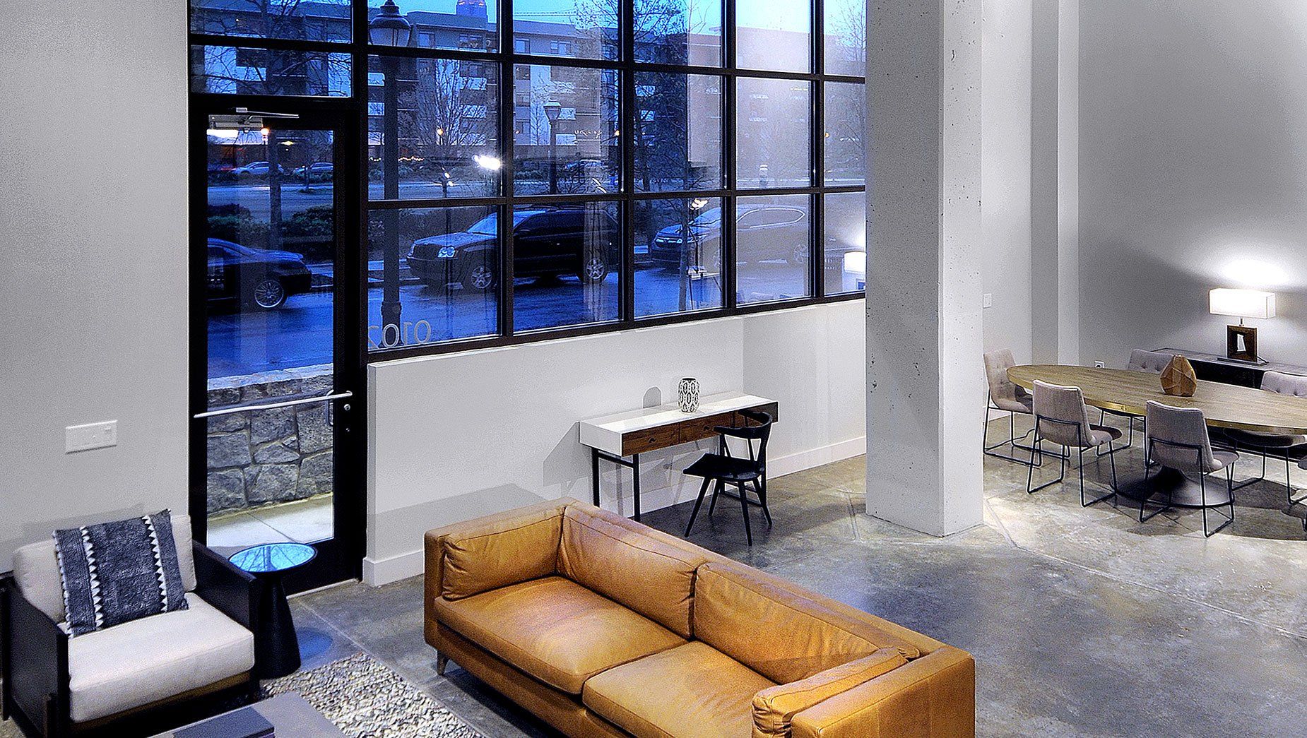 North and Line Stylish Loft with Sofa and City View